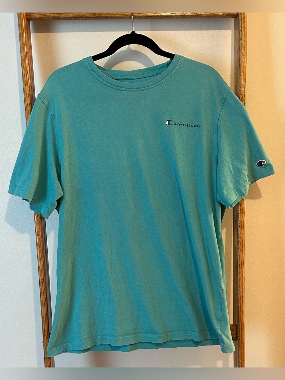 Champion Teal Short Sleeve Crewneck T-Shirt